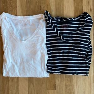 Long sleeve maternity tees